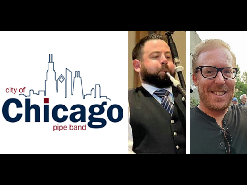 Stuart Aumonier and Glenn Kvidahl new City of Chicago leaders; exclusive tartan unveiled