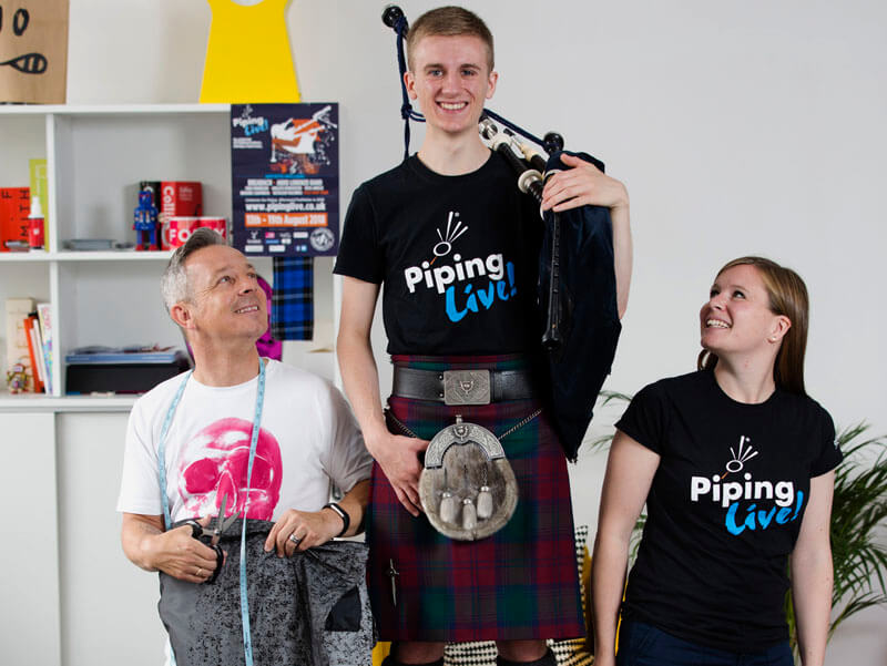Outside looking in: Piping Live! supports mental health awareness