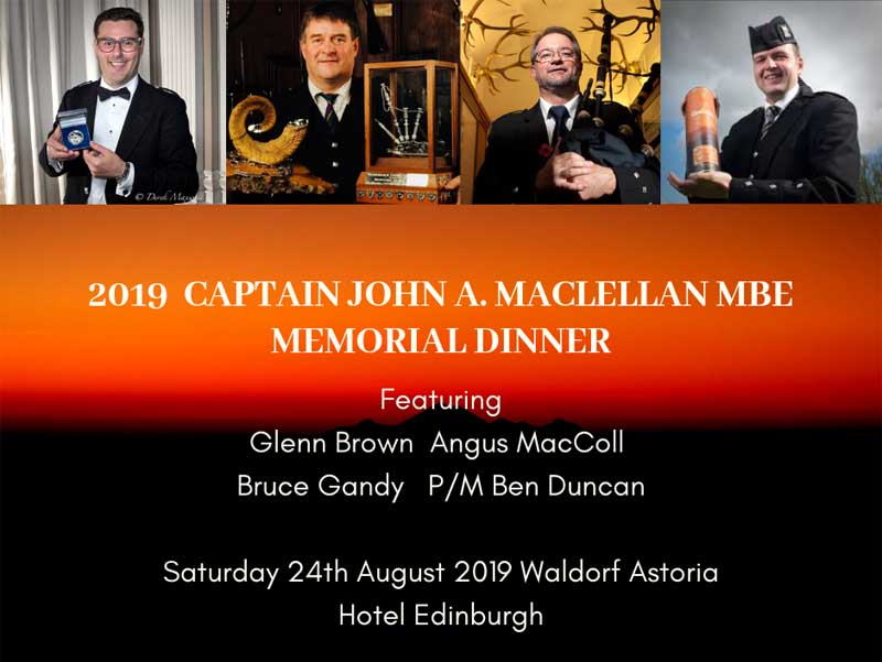 Captain John Memorial Dinner recitalists announced