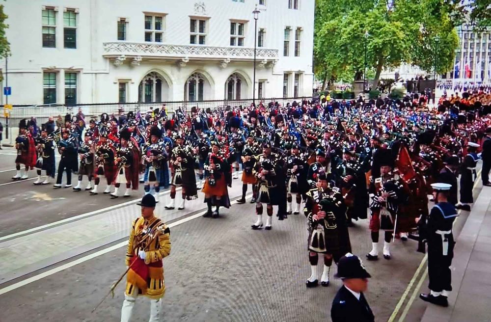 Piping and drumming excellence on full display as Queen Elizabeth II