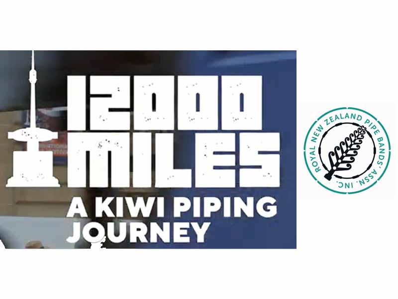 RNZPBA launches “12,000 Miles” documentary of Kiwi bands’ journey to Glasgow